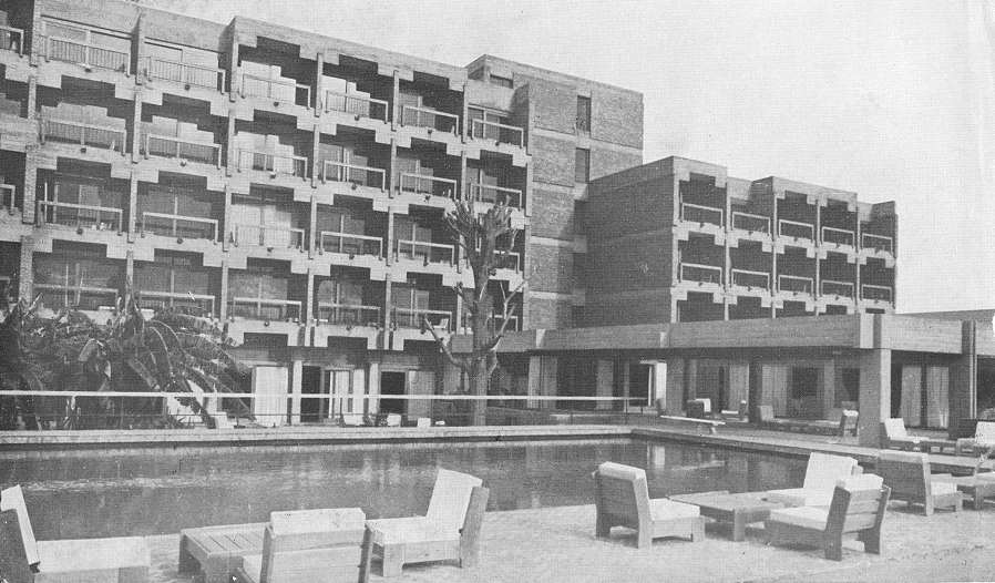 marrakech, htel des almoravides: a. faraoui, p. de mazires, architectes